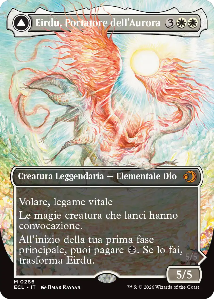 Eirdu, Portatore dell'Alba